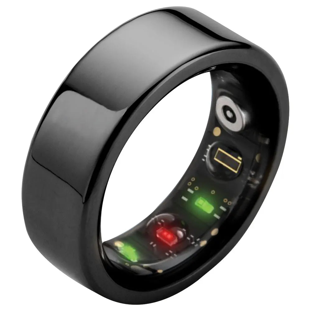 Anillo Smart Health Ring – Titanium Sleep Tracker with Heart & Oxygen Monitor
