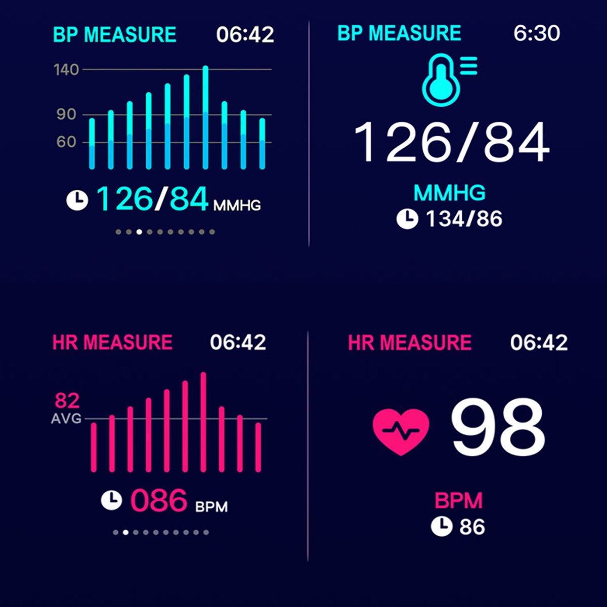 Smart Fit Wellness & Sports Activity Watch – Heart, Sleep & Fitness Tracker