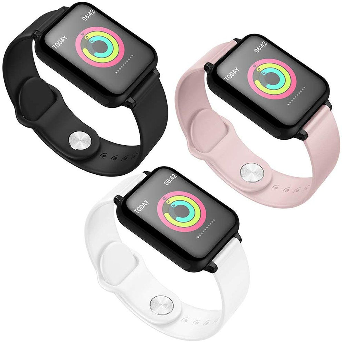 Smart Fit Wellness & Sports Activity Watch – Heart, Sleep & Fitness Tracker