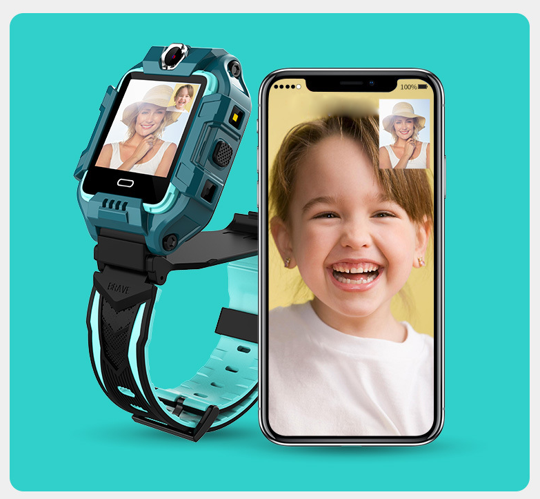 Kids Smart Watch with GPS, Video Calling & Dual Cameras – Safe & Fun