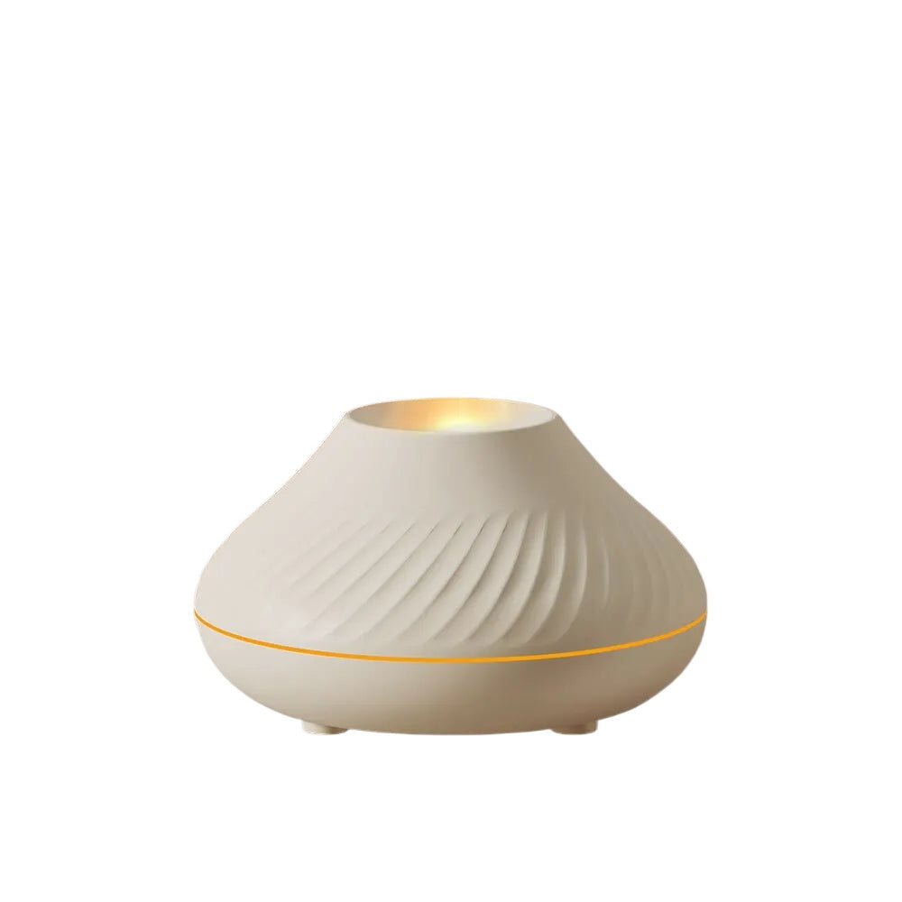 Flame Mist Aromatherapy Diffuser & Humidifier – Serene Fog, LED Light & Quiet Operation