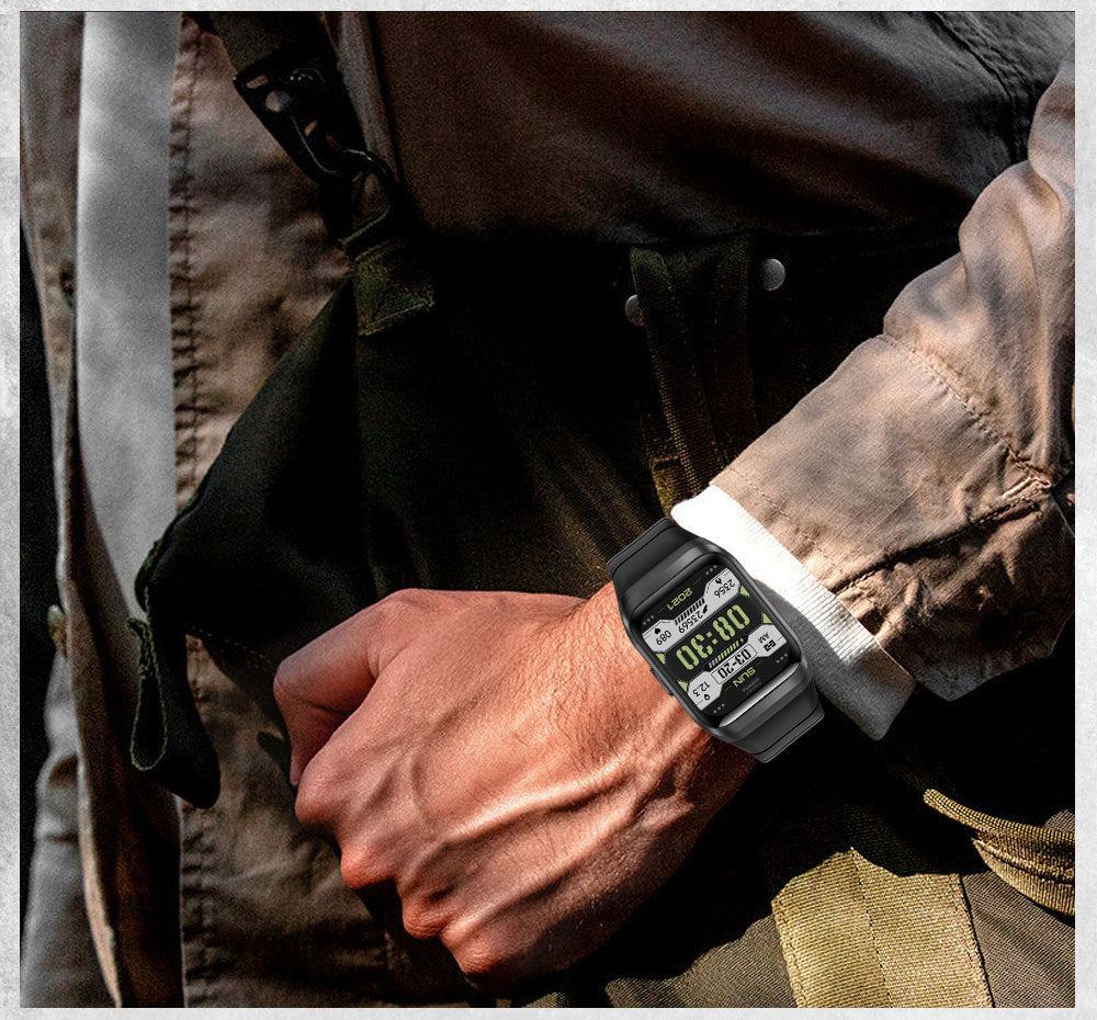 ActiveSync Smartwatch 1.69” — Waterproof Fitness Tracker with Notifications