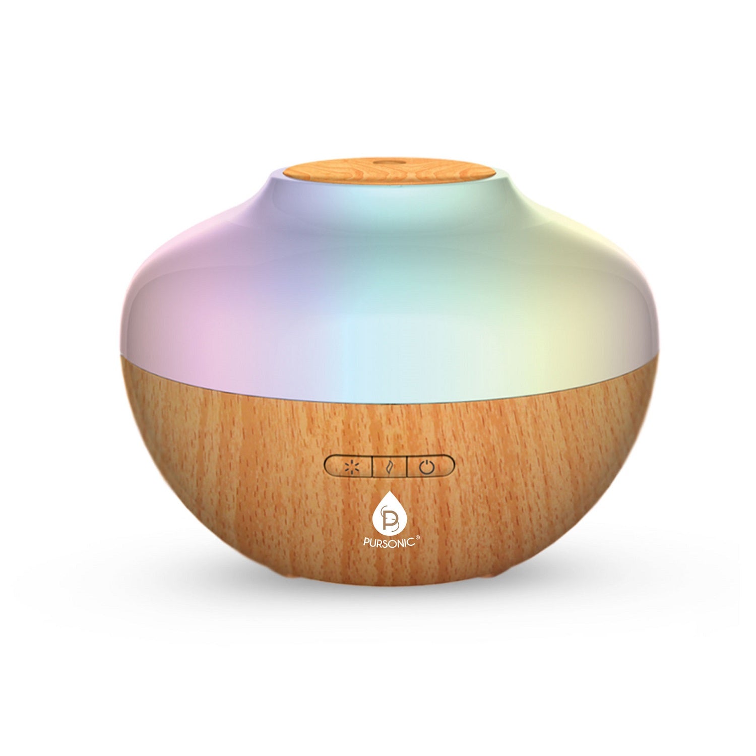 Aroma Bliss Diffuser Set – 7 LED Colors, 3 Essential Oils (Lavender, Eucalyptus, Frankincense), 300ml, 7H Mist