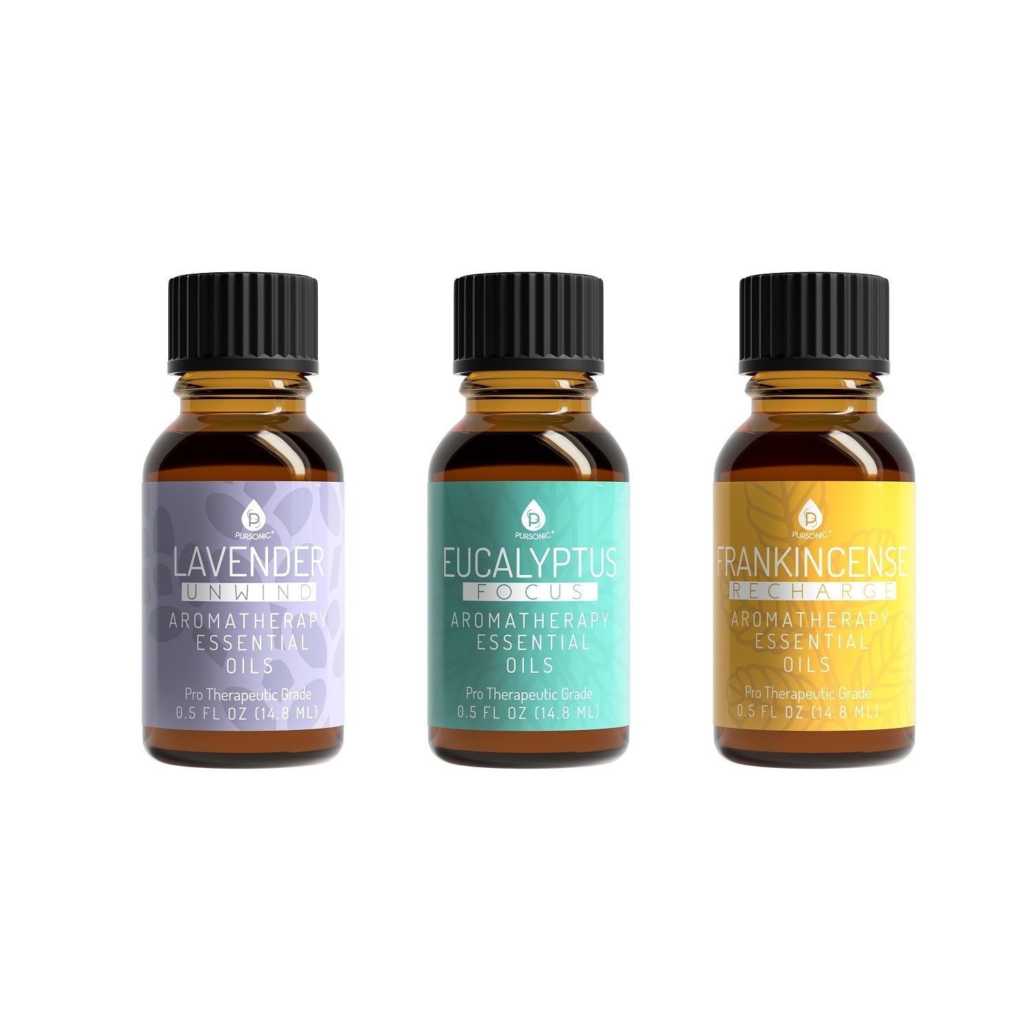 Aroma Bliss Diffuser Set – 7 LED Colors, 3 Essential Oils (Lavender, Eucalyptus, Frankincense), 300ml, 7H Mist