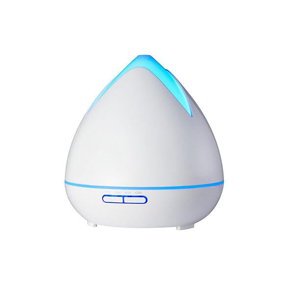 PureSpa 400ml Ultrasonic Aroma Diffuser & Humidifier with LED Lights + Oils
