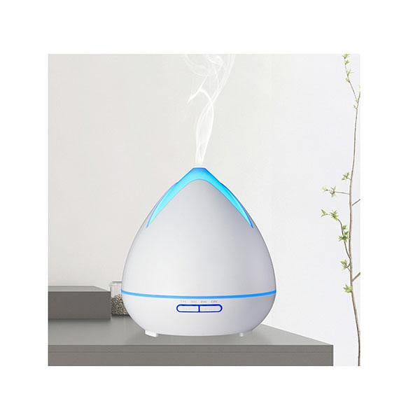 PureSpa 400ml Ultrasonic Aroma Diffuser & Humidifier with LED Lights + Oils
