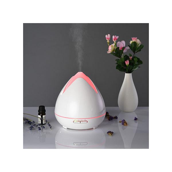 PureSpa 400ml Ultrasonic Aroma Diffuser & Humidifier with LED Lights + Oils