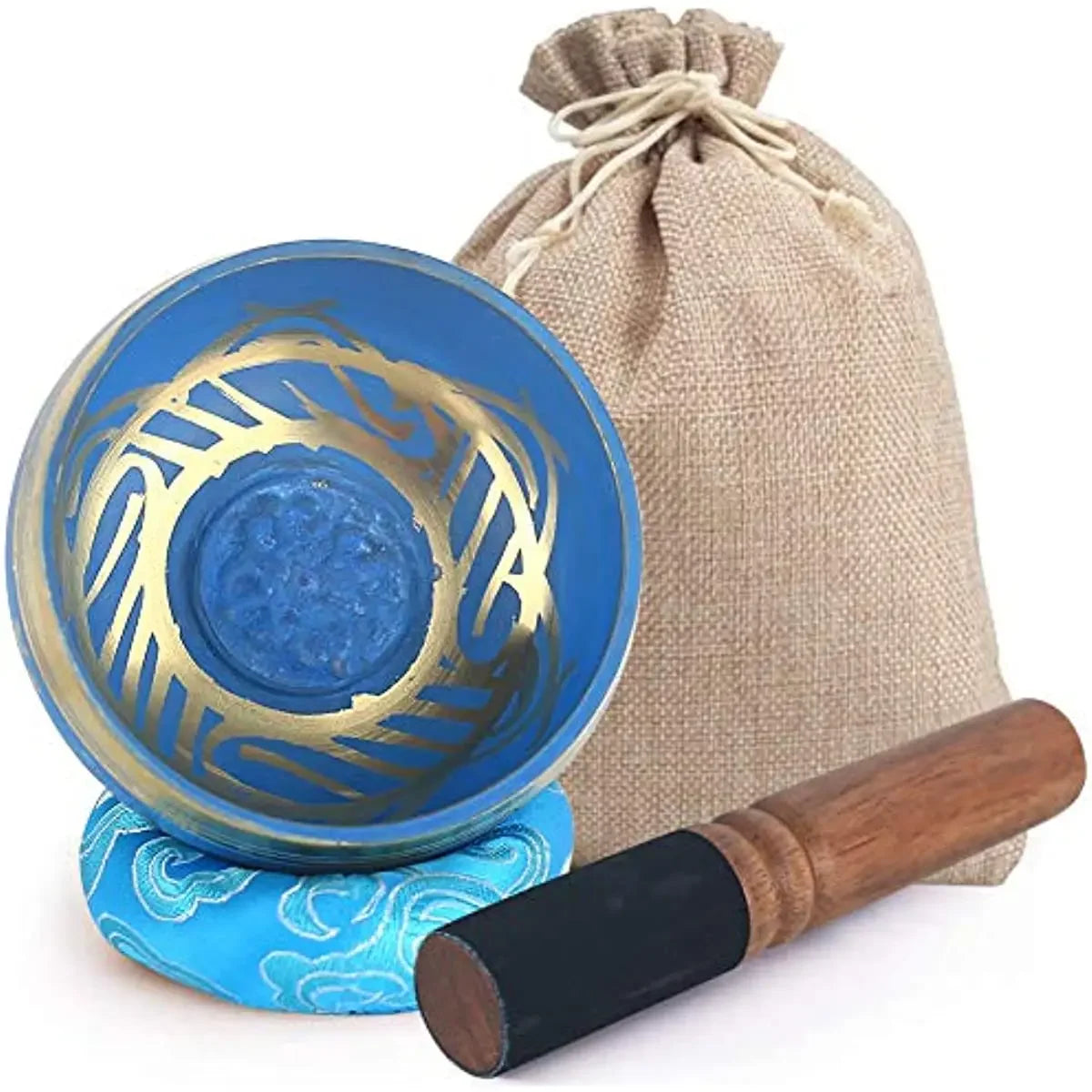 Zen Harmony Tibetan Singing Bowl Set – 7 Metal Meditation & Sound Healing