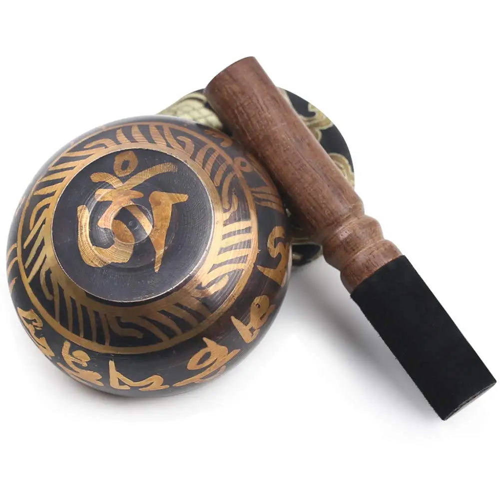Miwayer Tibetan Singing Bowl Set for Meditation, Yoga & Relaxation