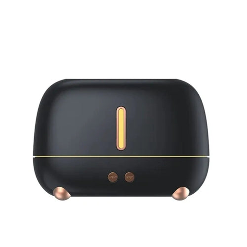 Flame Aura USB Aromatherapy Humidifier – Color-Changing Mist Diffuser, 250ml