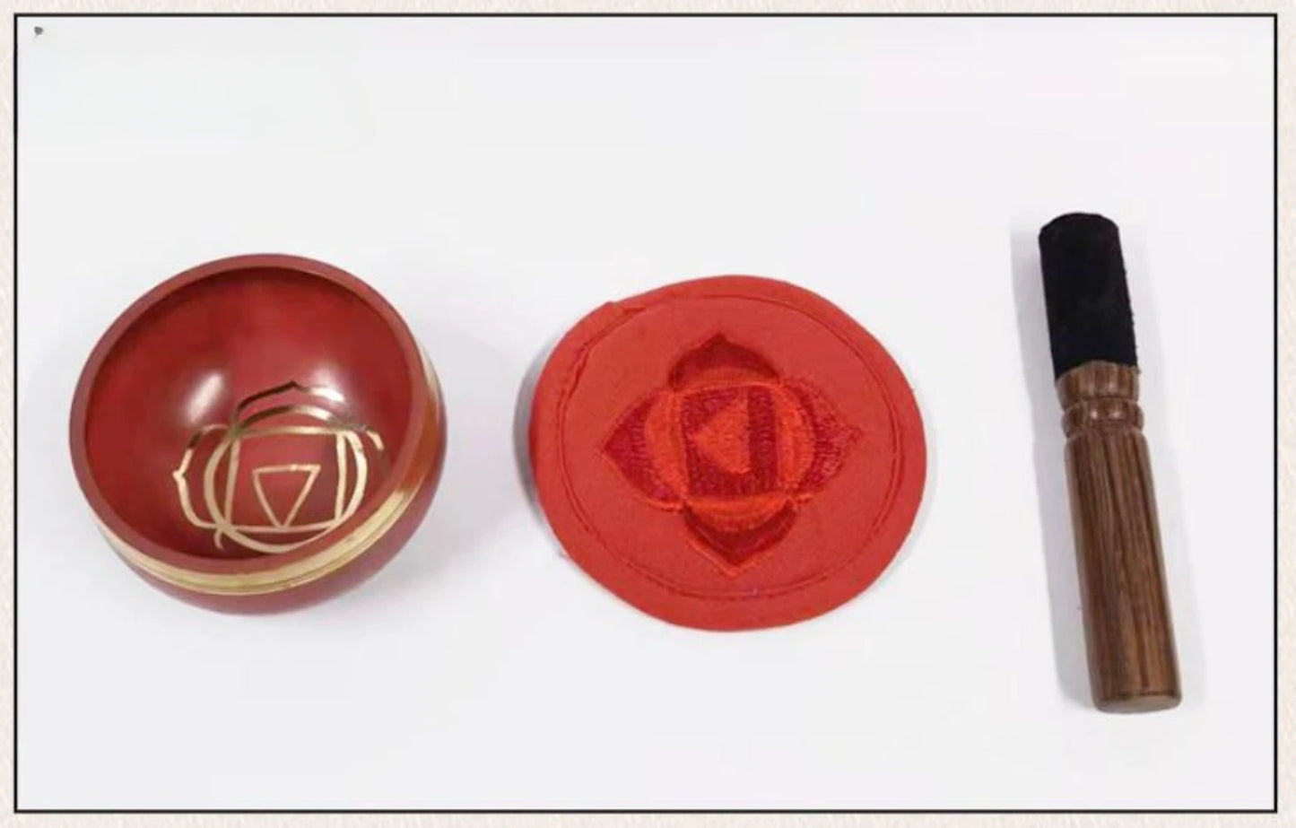 7 Chakra Tibetan Singing Bowl – Handmade Nepal Brass Meditation Sound Bowl