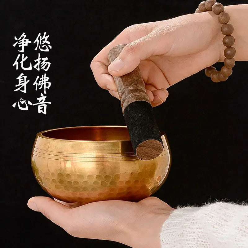 Zen Harmony Tibetan Singing Bowl Set – 7 Metal Meditation & Sound Healing