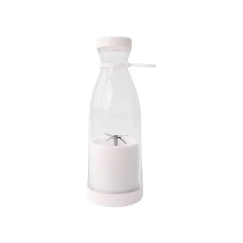 FreshGo USB Juicer Bottle – Portable 6-Blade Smoothie & Shake Blender Cup (380ml)