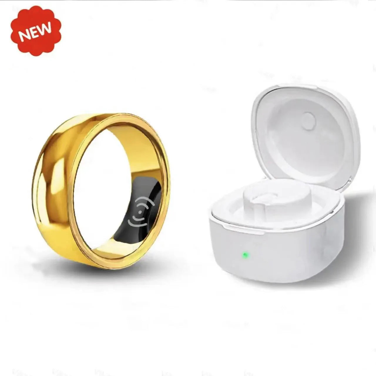 AEVYVKV SR200 Smart Fitness Ring – Heart Rate, Sleep & Activity Tracker