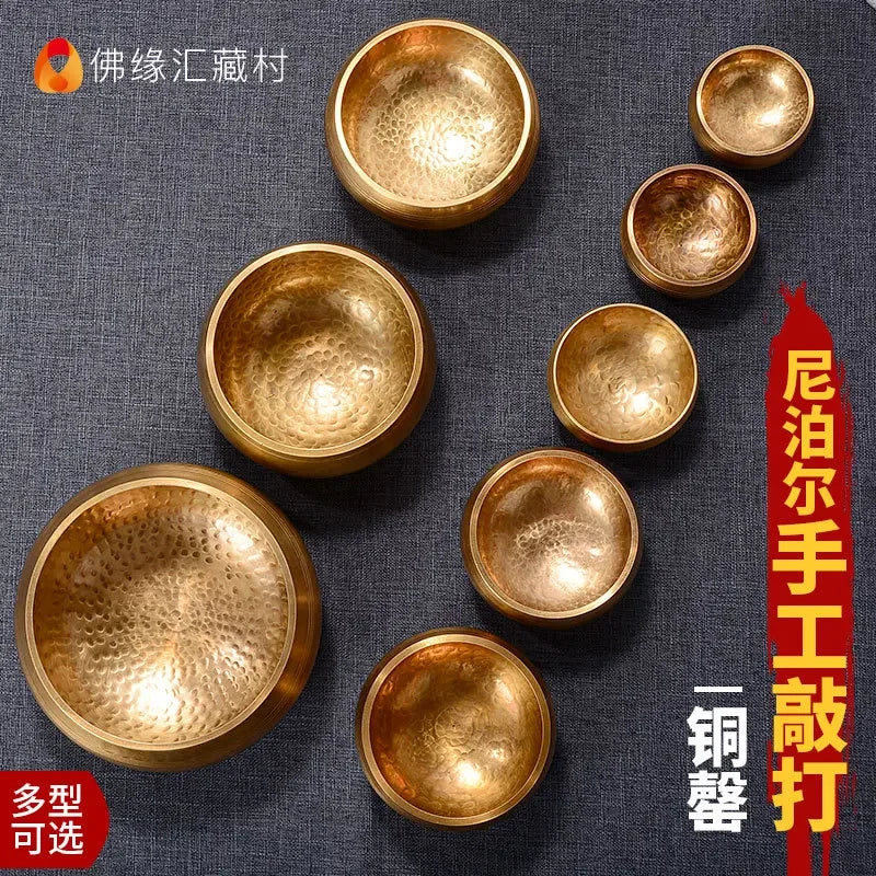 Zen Harmony Tibetan Singing Bowl Set – 7 Metal Meditation & Sound Healing
