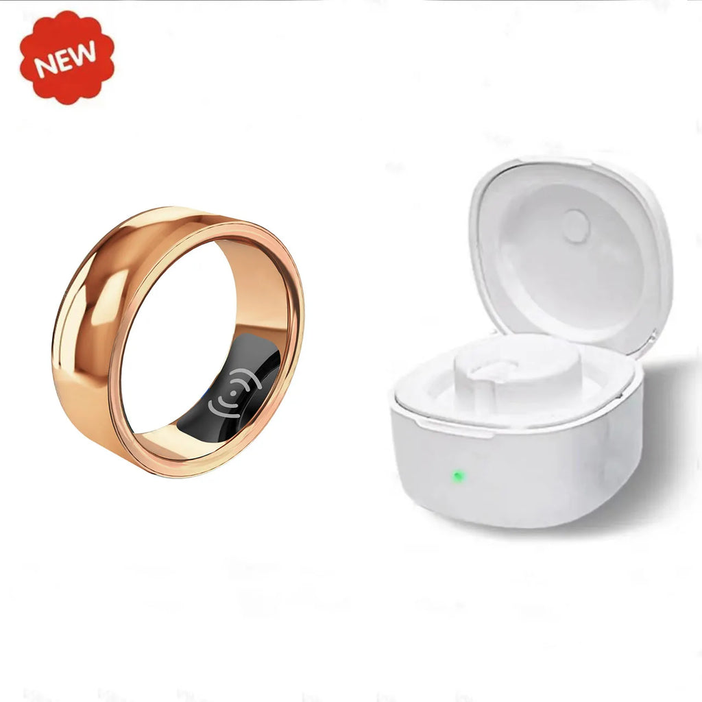 AEVYVKV SR200 Smart Fitness Ring – Heart Rate, Sleep & Activity Tracker