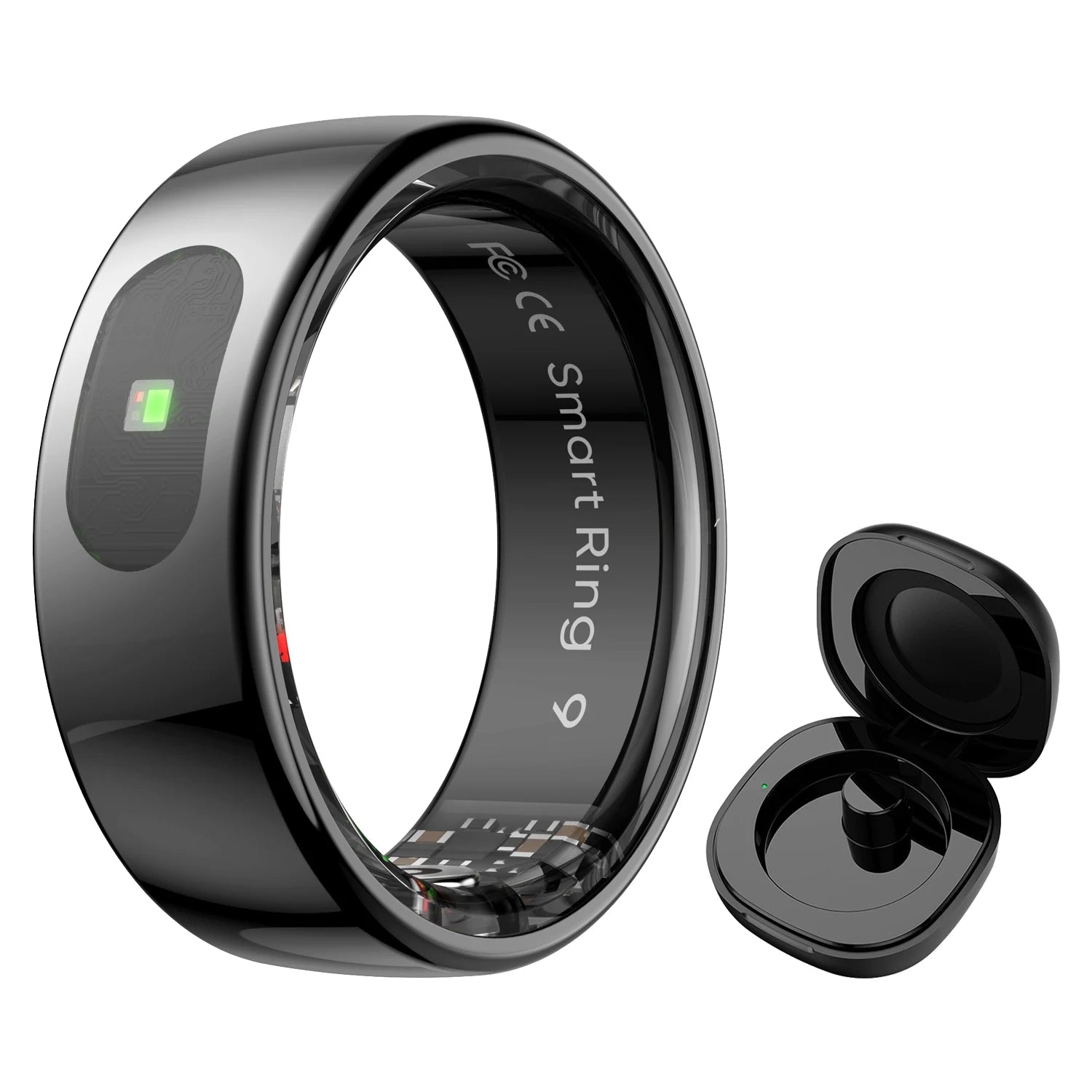 Uhoofit R08 Smart Ring – Fitness, Sleep & Health Tracker for Men and Women