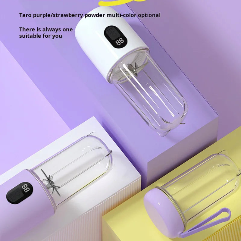 BlendBuddy Go – USB Portable Smoothie Blender with LED Timer, 400ml Travel Cup