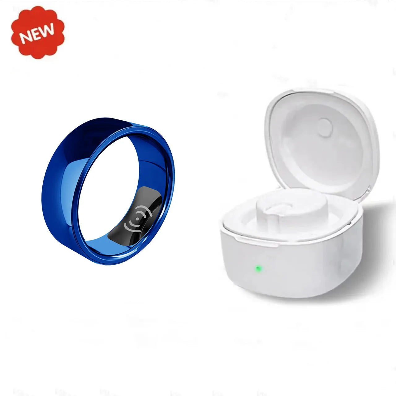 AEVYVKV SR200 Smart Fitness Ring – Heart Rate, Sleep & Activity Tracker