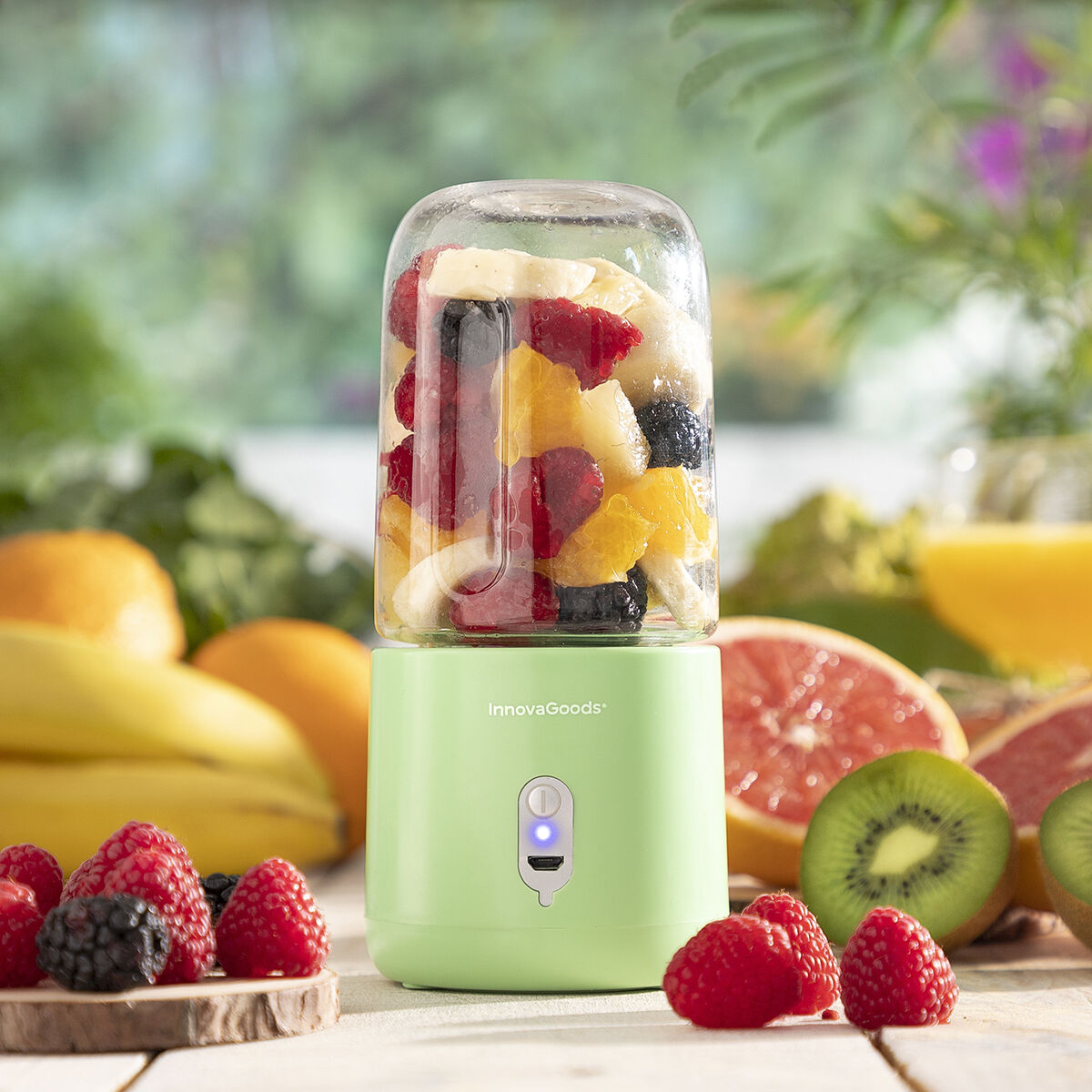 Blendyr Go Cup – Portable USB Rechargeable Smoothie Blender by InnovaGoods