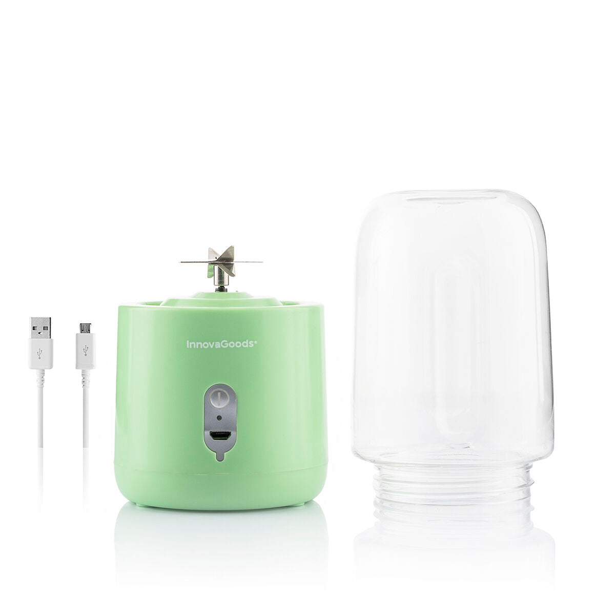 Blendyr Go Cup – Portable USB Rechargeable Smoothie Blender by InnovaGoods
