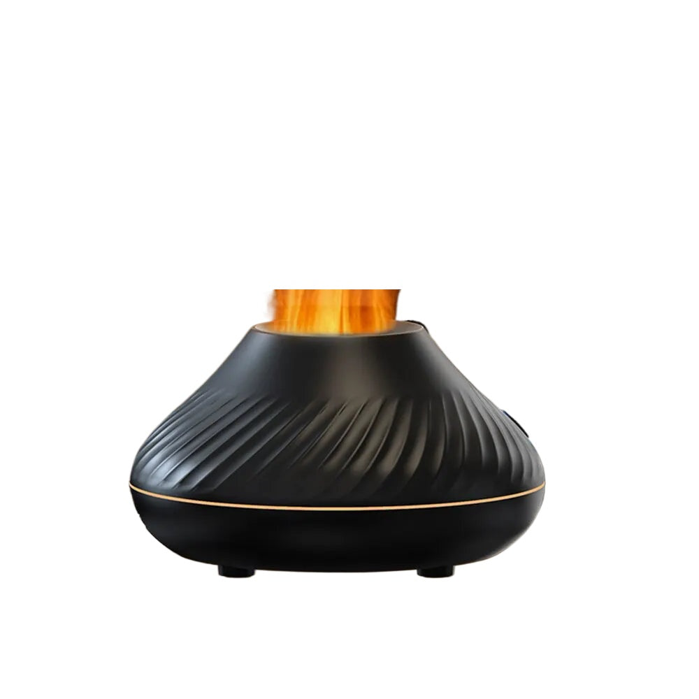 Flame Mist Aromatherapy Diffuser & Humidifier – Serene Fog, LED Light & Quiet Operation